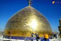 گنبد مطهر حرم علوی رونمایی شد +عکس