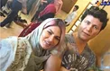والیبالیست معروف و همسرش در پای صندوق های رأی + عکس