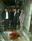 عکس/ بازدید محسن رضایی از محل حادثه تروریستی امروز در مجلس