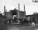 عکس قدیمی از دروازه دولت