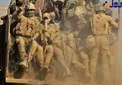 عکسی دیدنی از نظامیان عراقی در حال انتقال به سمت موصل