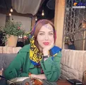 تیپ بهاری خانم بازیگر در کافه ای زیبا+عکس