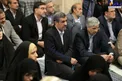احمدی نژاد در دیدار رمضانی مسئولان نظام با رهبر انقلاب/عکس