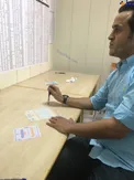 عکس/ ژست جادوگر در حال رای دادن