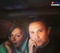 ژست هماهنگ آقای بازیگر و همسرش در ماشین+عکس
