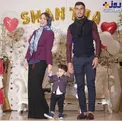 تیپ متفاوت فوتبالیست مشهور و همسرش در یک جشن تولد+عکس