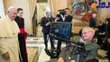 ديدار پاپ با استيفن هاوكينك+عكس