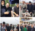 عکس/وزیراطلاعات در جمع راهپیمایان نجف به کربلا