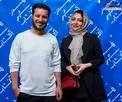 تیپ جالب و جدید آقای بازیگر و همسر مشهورش+عکس
