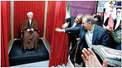 تندیس آیت‌الله هاشمی رفسنجانی در برج میلاد +عکس