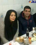 خانم و آقای بازیگر در حال املت خوری+ عکس