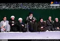 رؤسای قدیم و جدید قوه‌قضائیه در کنار رهبر انقلاب+عکس
