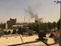 آتش‌سوزی در نزدیکی بزرگراه کردستان تهران+عکس