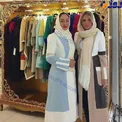 خانم بازیگر مشهور درحال خرید مانتو از یک بوتیک خاص + عکس