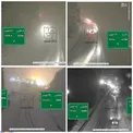 عکس/ جاده چالوس غرق در مه