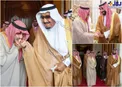 دست‌بوسی پادشاه عربستان+عکس