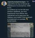 صورتحساب یک بیمار کرونایی باعث رسوایی دولت شد+عکس