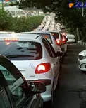 صحنه ای نادر در خیابان های ایران