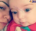 سلفی جالب و بامزه خانم مجری پر حاشیه با دخترش