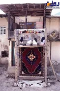 تصویر به یادماندنی از قالیبافی زنان کاشان در سال ۱۳۶۸