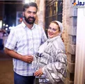 بهاره رهنما با تیپی متفاوت در کنار همسرش/عکس