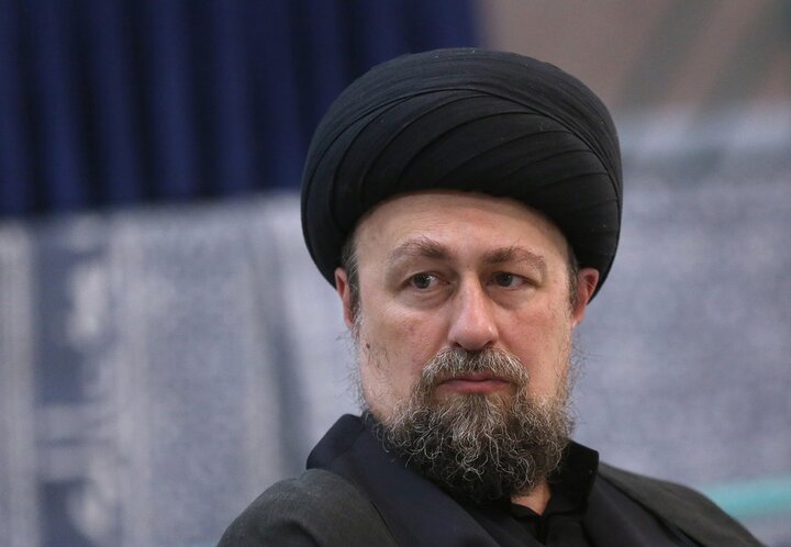 سیدحسن خمینی عزادار شد سیدحسن خمینی عزادار شد