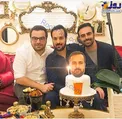 کله بازیگر مشهور روی کیک تولد عجیبش +عکس