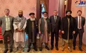 هیئت مذاکره‌کننده طالبان در مسکو+عکس