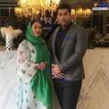 الهام حمیدی و همسرش در تالاری لوکس+عکس