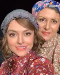 هم‌بازی شدن خانم بازیگر با مادرش+ عکس