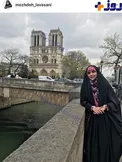 حجاب مجري زن صدا و سيما در سفر خارج از كشور+عكس