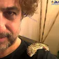 حیوان خانگی عجیب آقای بازیگر+عکس
