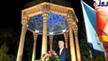 بازدید دکتر مونسان از حافظیه در شیراز +عکس