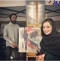 خانم بازیگر در کنار سهراب سپهری ! + عکس