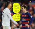 كنايه جالب مسي به رونالدو درباره ايران/عكس