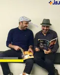 عکسی دیده نشده از سوپراستار سینما درکنار خواننده مشهور و پر طرفدار