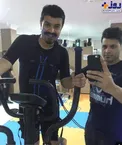 مجری مشهور صداو سیما در باشگاه بدنسازی+عکس