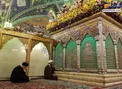 تصويري از حضور سيدابراهيم رئيسي در حرم حضرت رقيه در سوريه