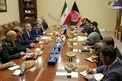 مذاکره دبیر شورای عالی امنیت ملی ایران و افغانستان/عکس