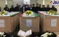 پیکرهای جان‌باختگان حادثه سانچی در شانگهای آماده انتقال به تهران/عکس