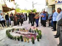 عکس/ محل شهادت امام جمعه کازرون