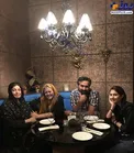 تیپ متفاوت بهاره رهنما در میان خانواده شوهر دومش+عکس