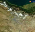 عكس فضايي ناسا از شدت الودگي در تهران