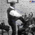 کشیدن وحشیانه دندان توسط آرایشگر!+عکس