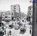 تقاطع خیابان لاله زار و استانبول تهران در سال 1325+عکس
