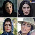 «ویشکا آسایش» با 4 چهره متفاوت+عکس