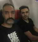 امیرمهدی ژوله و سامان صفاری+عکس