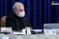 آقای وزیر با دو ماسک در جلسه هیات دولت/عکس