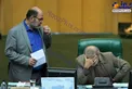 کلافه شدن لاریجانی در حاشیه جلسه علنی امروز +عکس
