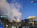 طلوع آفتاب چهارمین روز حادثه پلاسکو+ عکس